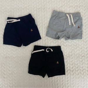 Set of 3 Gap shorts, boys size 18 month